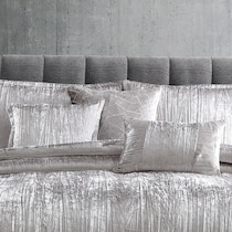 galway bedding silver queen bedding set   