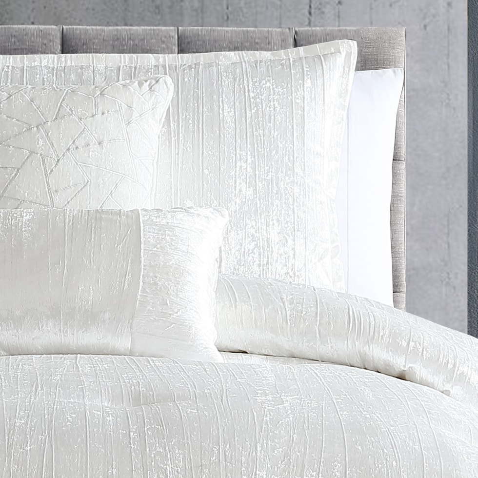 galway bedding white queen bedding set   