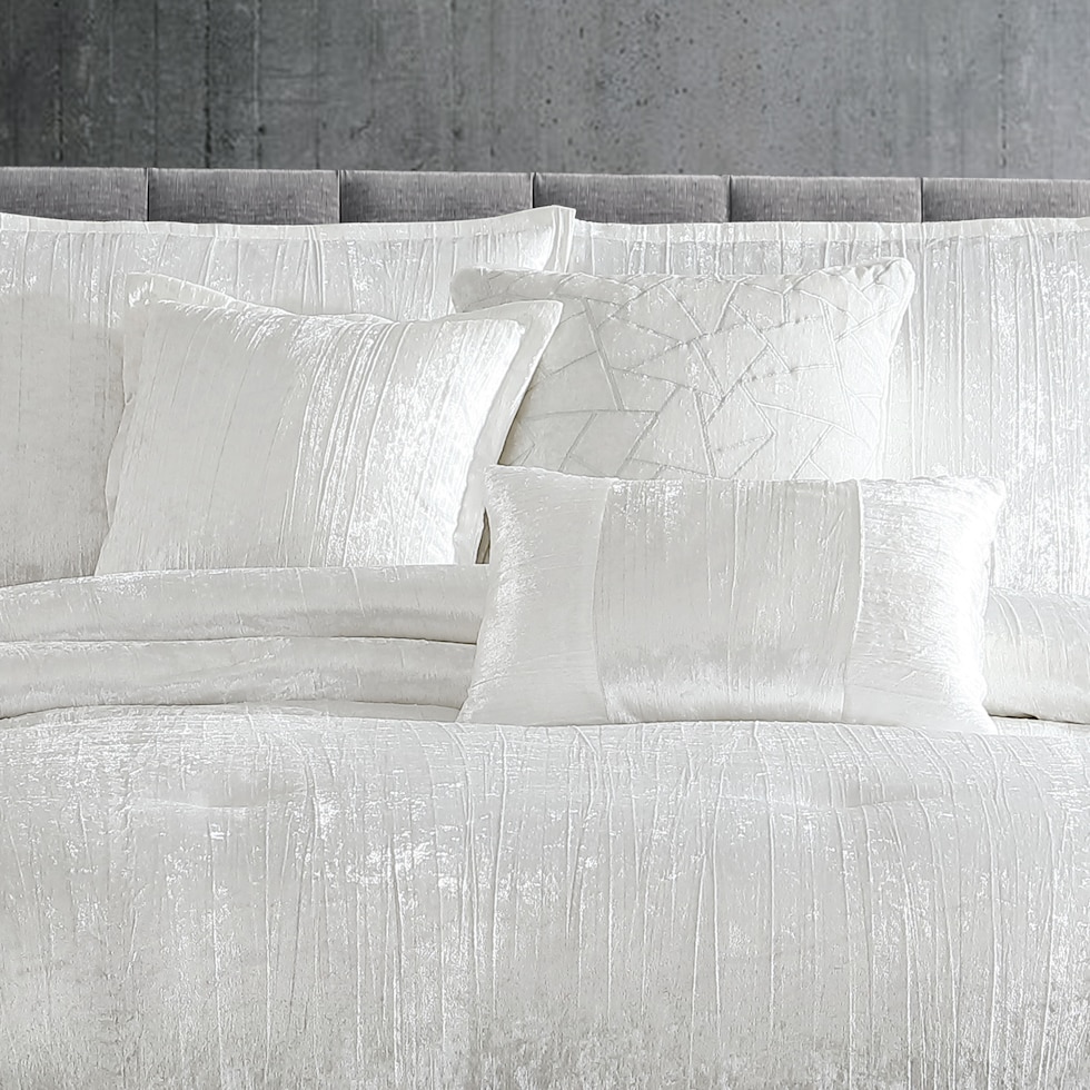 galway bedding white queen bedding set   
