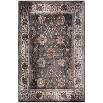 garant gray area rug  x    