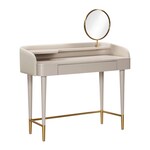 garant neutral vanity desk   