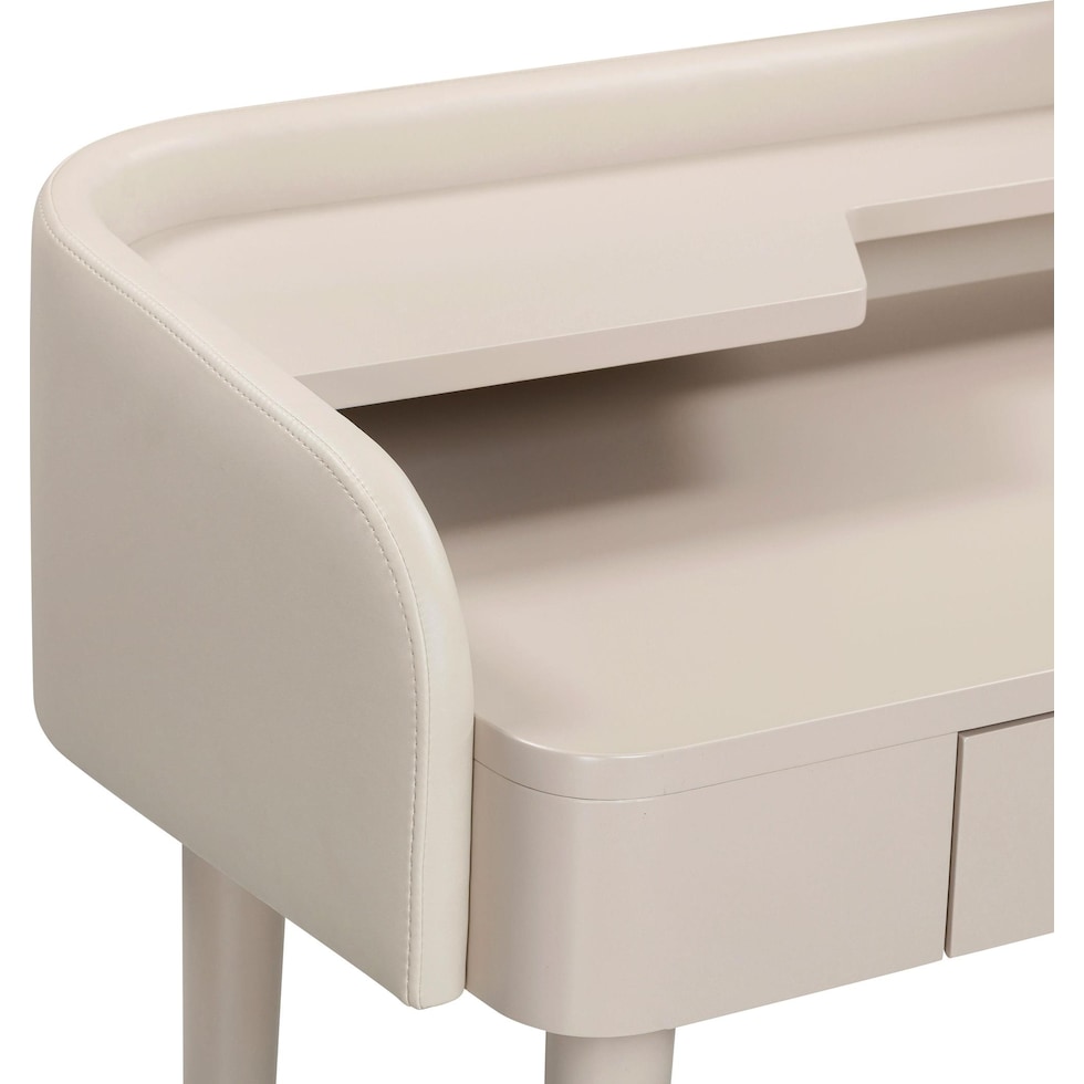 garant neutral vanity desk   