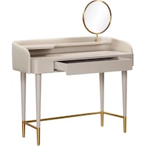 garant neutral vanity desk   