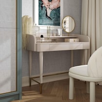 garant neutral vanity desk   