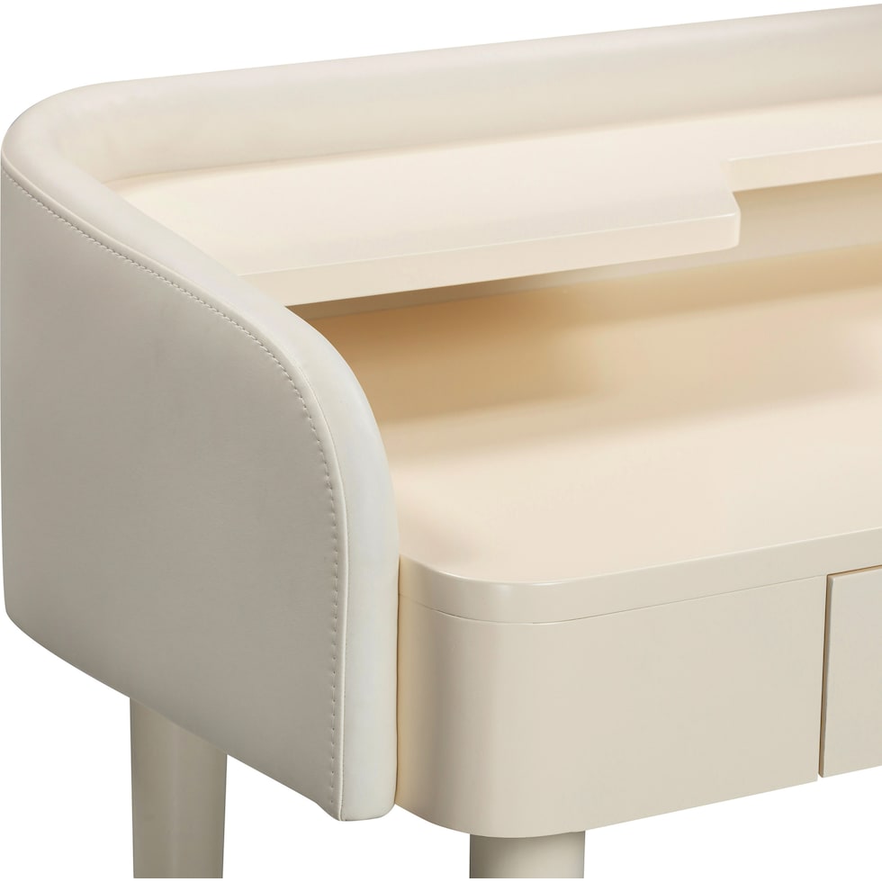 garant white vanity desk   