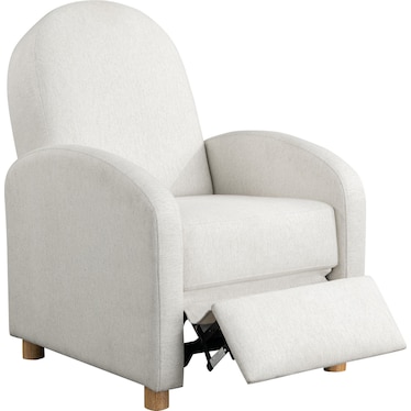 Gardena Push Back Recliner - Cream