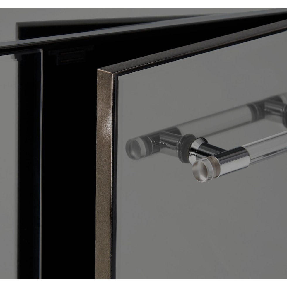 garnett gray nightstand   