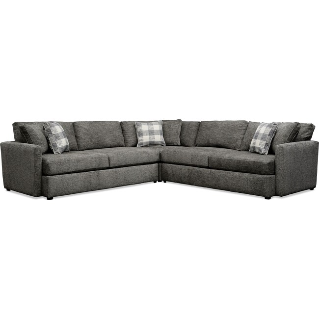 Living Room Furniture - Garrett 3-Piece Sectional