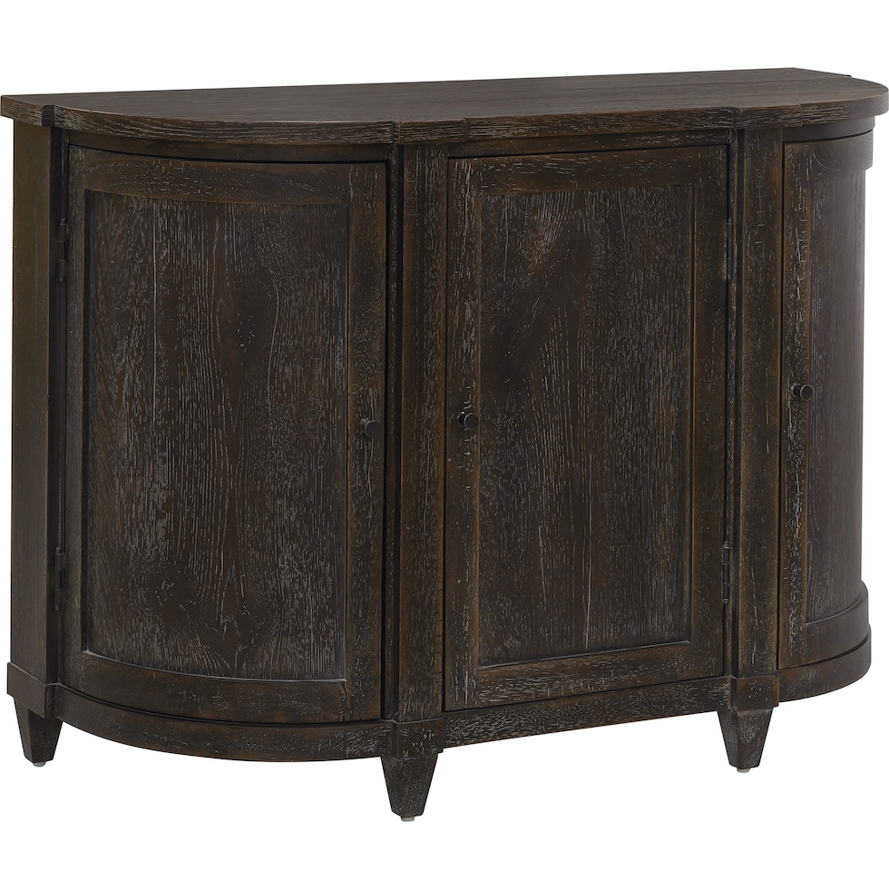 gatlin dark brown accent chest   