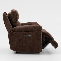 gatlin dark brown recliner   