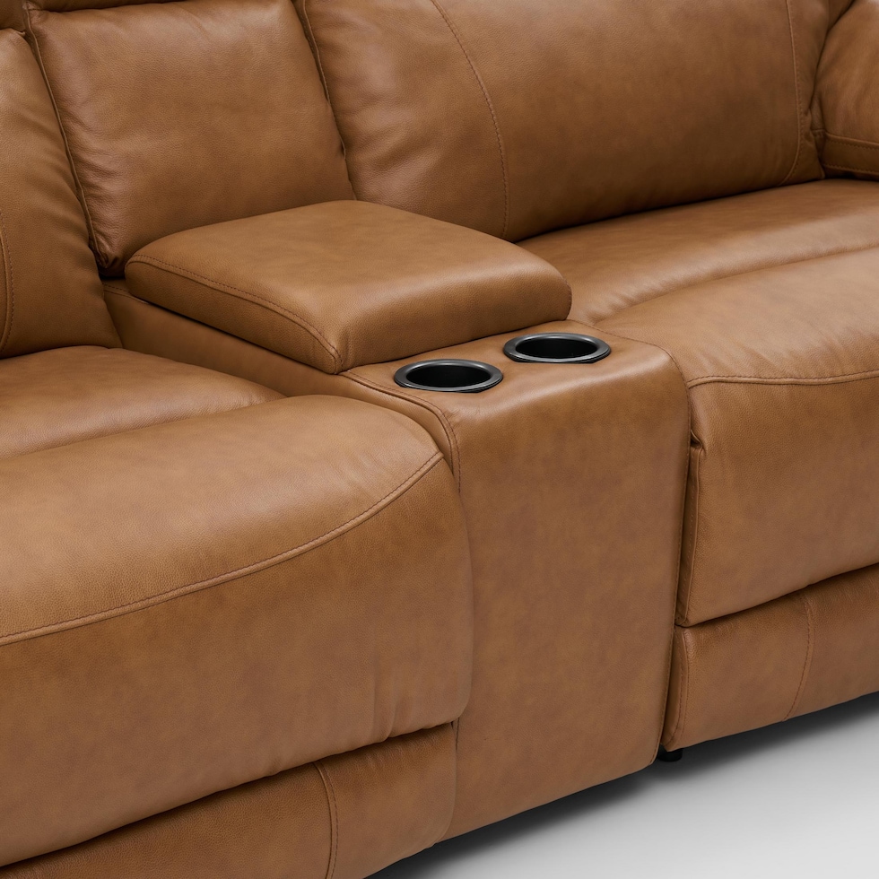 gatlin light brown loveseat   