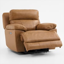 gatlin light brown recliner   