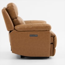 gatlin light brown recliner   