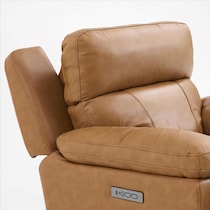 gatlin light brown recliner   