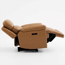 gatlin light brown recliner   