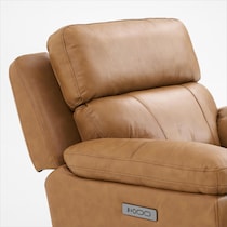 gatlin light brown recliner   