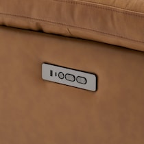 gatlin light brown sectional   