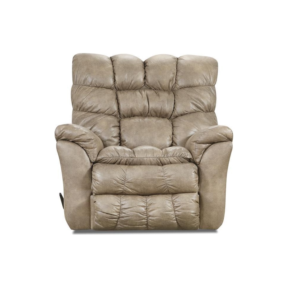 gatlinburg white recliner   