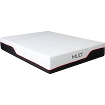gel bamboo charcoal aerofusion white california king mattress   