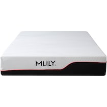 gel bamboo charcoal aerofusion white california king mattress   