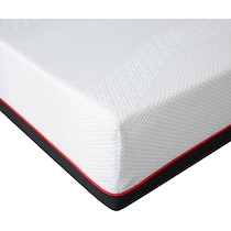 gel bamboo charcoal aerofusion white california king mattress   