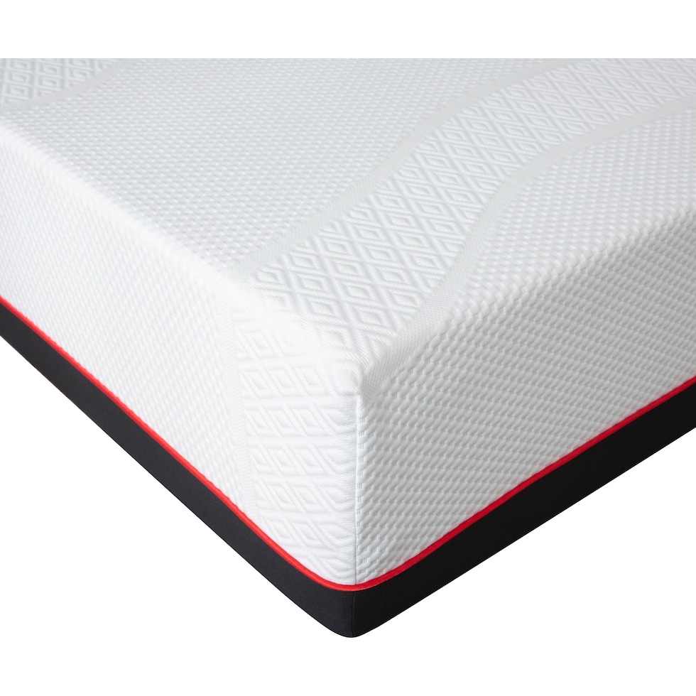 gel bamboo charcoal aerofusion white california king mattress   