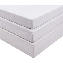 gel green tea aerofusion memory foam white queen mattress   