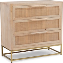 gelda light brown nightstand   