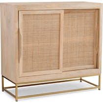 gelda light brown nightstand   
