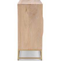 gelda light brown nightstand   