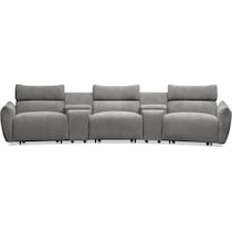 genesis gray sectional   