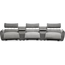 genesis gray sectional   