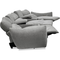 genesis gray sectional   