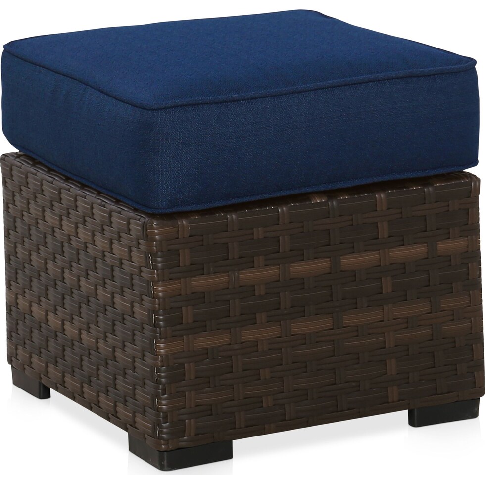 geneva brown navy outdoor dinette   