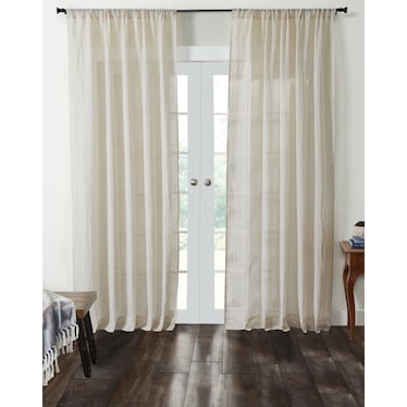 Genevieve Sheer Curtain Panel