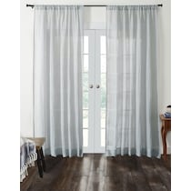 genevieve curtain silver window panel   
