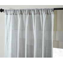 genevieve curtain silver window panel   
