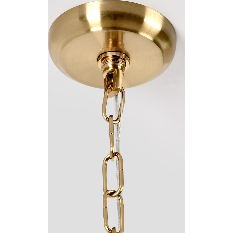 genie gold chandelier   
