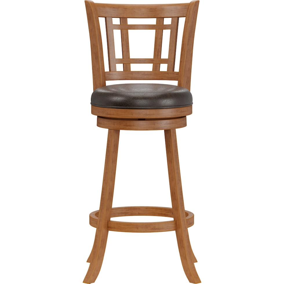 genoa dark brown bar stool   