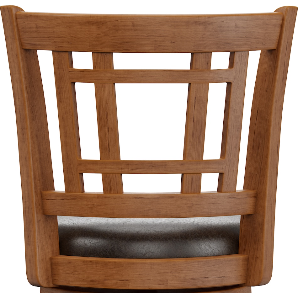 genoa dark brown counter height stool   
