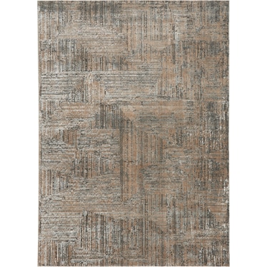 Genova Area Rug - Black/Ivory