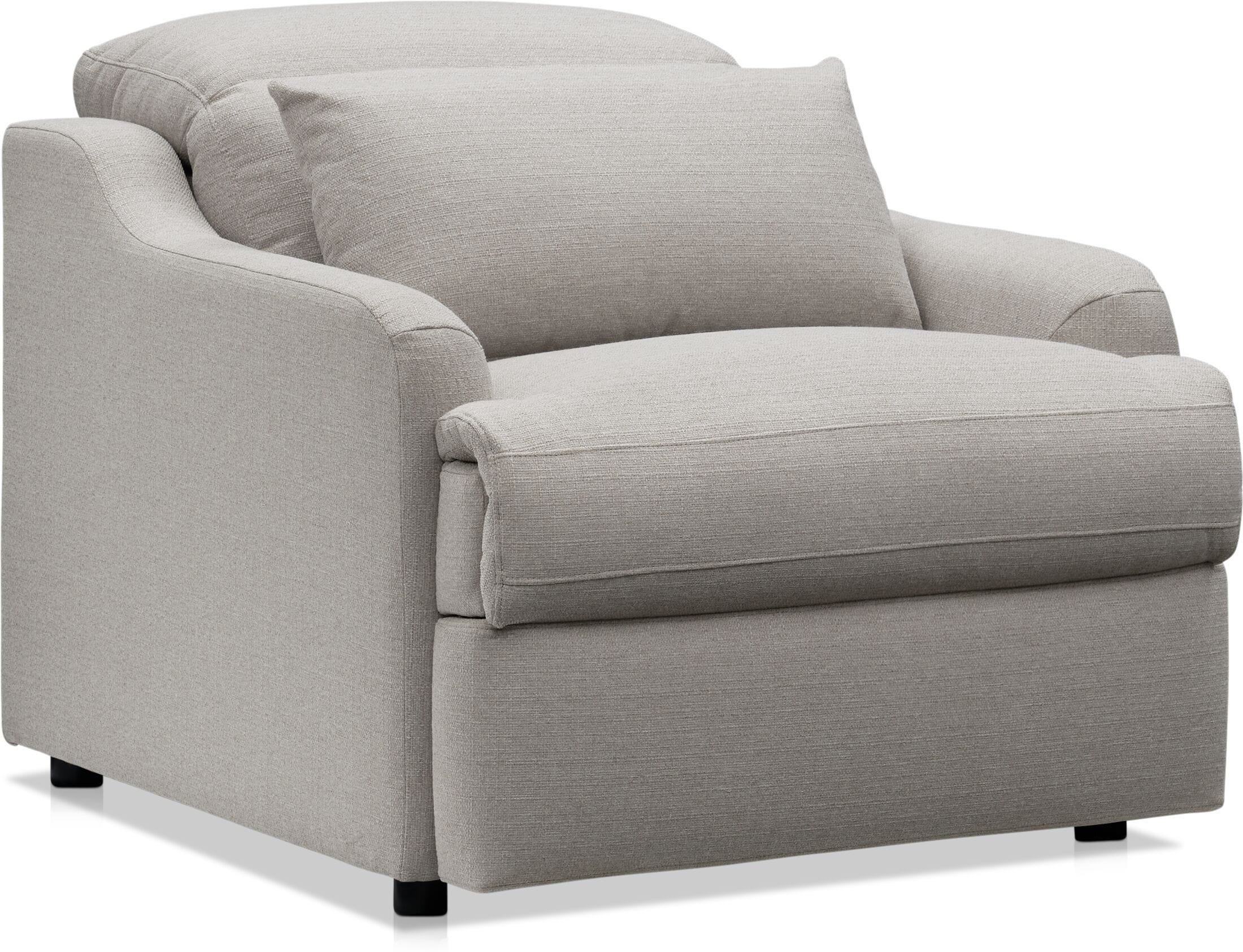 Gentry DualPower Recliner Dove American Signature Furniture