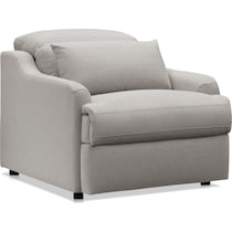 gentry gray recliner   