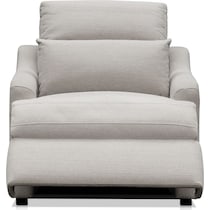 gentry gray recliner   