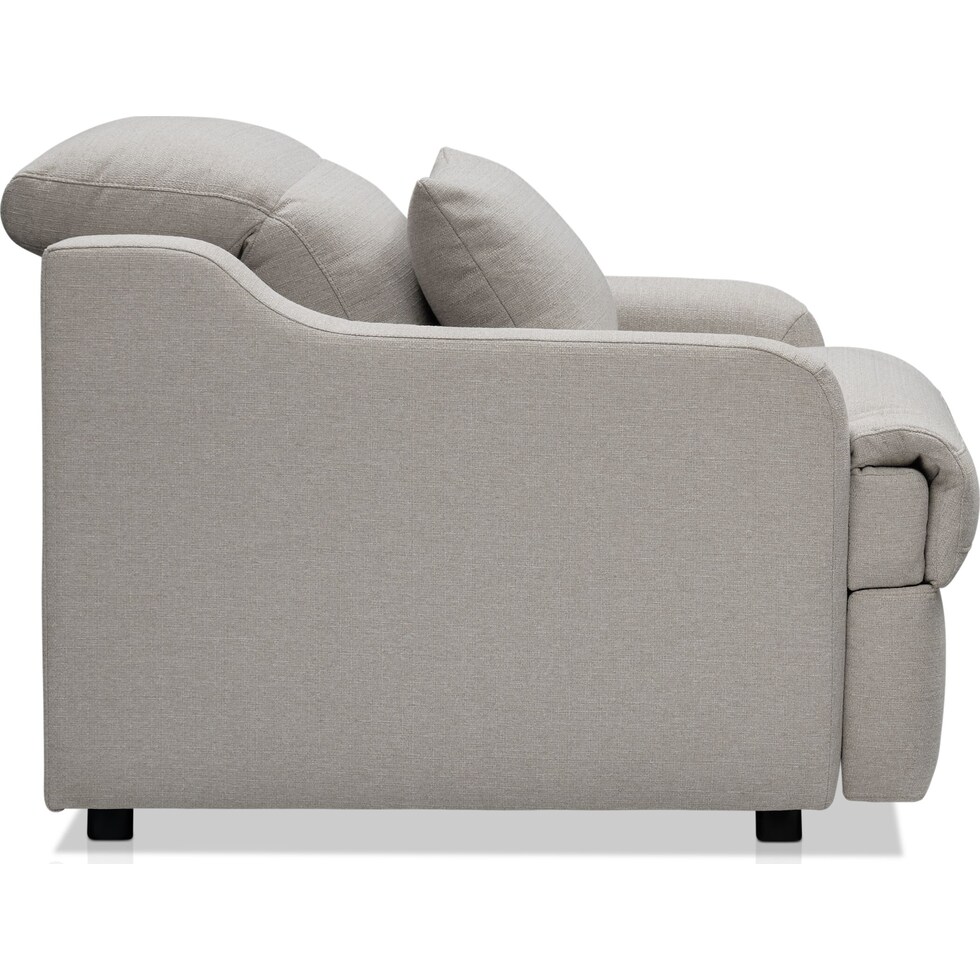 gentry gray recliner   