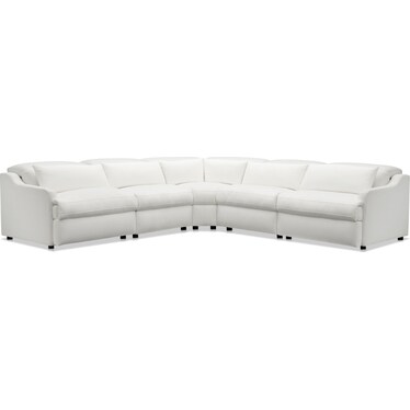 Gentry 5-Piece Dual-Power Reclining Sectional