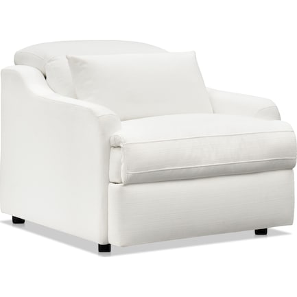 Gentry Dual-Power Recliner - Arctic