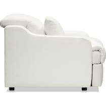 gentry white recliner   