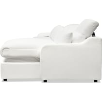 gentry white sectional   