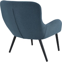george blue accent chair   